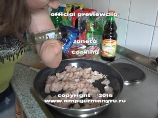 triple amputee cooking