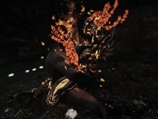 skyrim Female monster Spriggan Matron porn