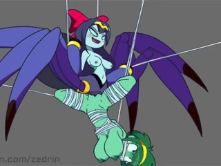 Spider Shantae X Rottytops (Original Version by Zedrin)