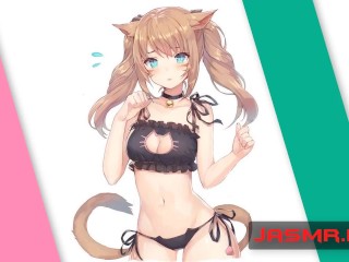 SOUND PORN | Tsundere catgirl pleases her master | Japanese ASMR