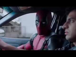 Deadpool Taxi Scene