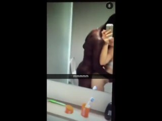 Snapchat - GF Sends BF Selfies with BBC