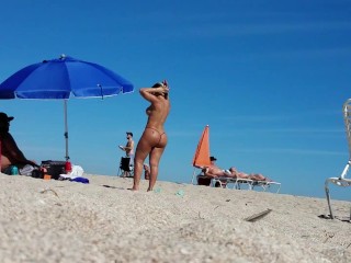 A FANTASTIC DAY ON THE NUDIST BEACH VI