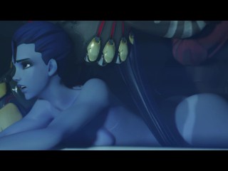 Doomfist Fucks Widowmaker Overwatch (Blender Animation W/Sound)