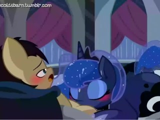 MLP Deepthroat Clop Princess Luna Cumflation